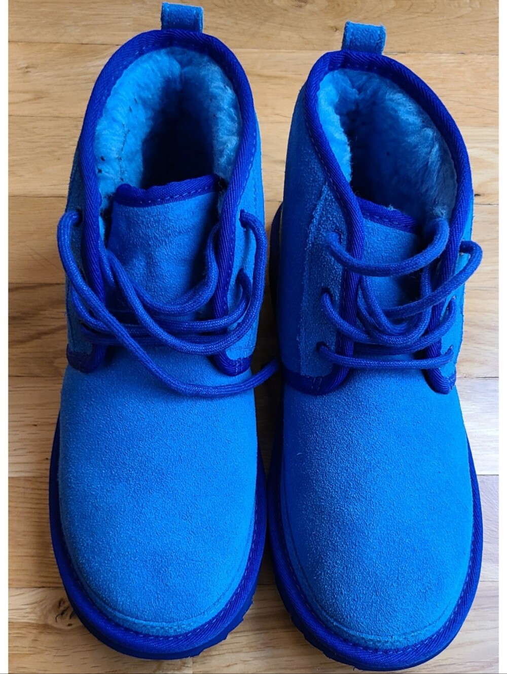 UGG x Cookie Monster Neumel II Chukka Boots | Women’s 7.5 | Sesame Street | LE - Picture 2 of 11